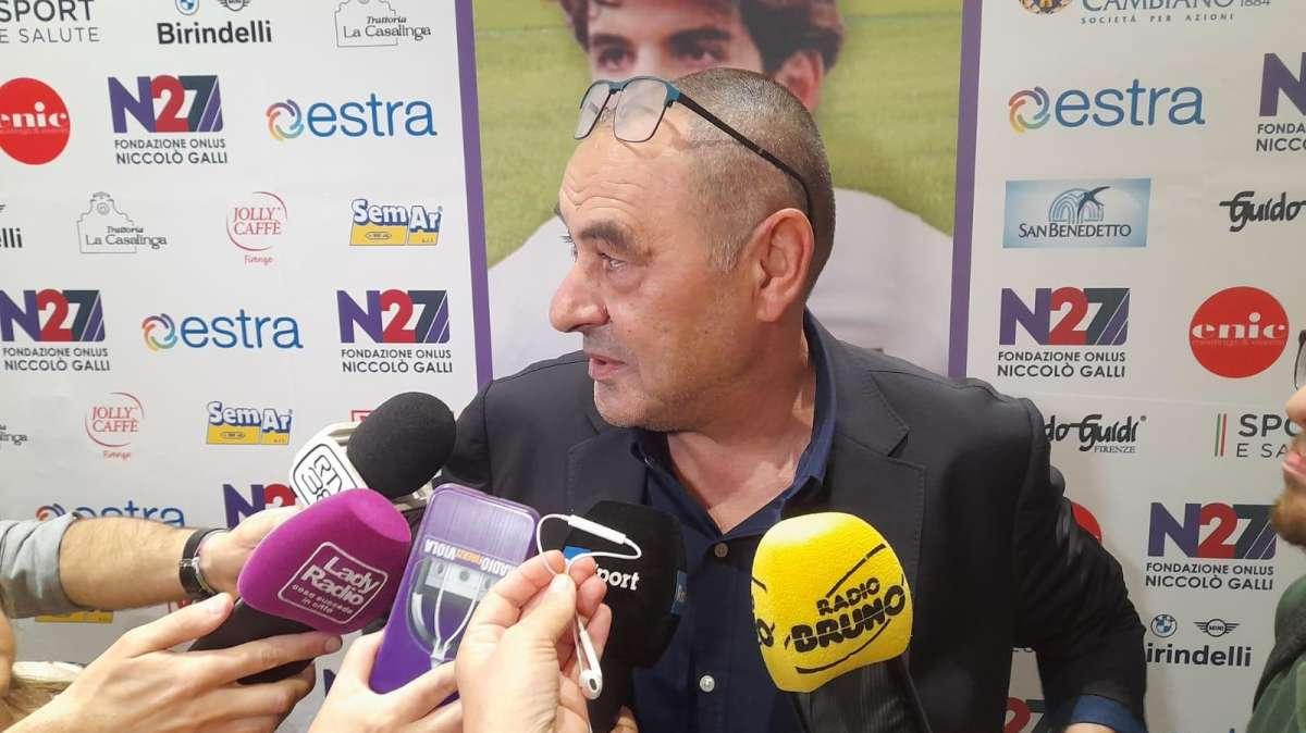 SARRI, Sul futuro: "Viola? Mi cercò. Io disponibile"