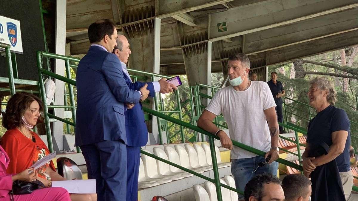 FOTO FV, Commisso a colloquio con... Pagliuca 