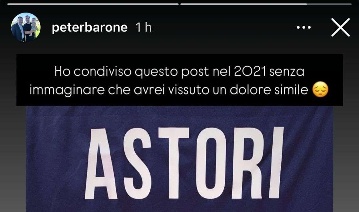 Barone Jr: "A Firenze nella Pasqua dopo morte di Astori senza immaginare che avrei vissuto dolore simile"