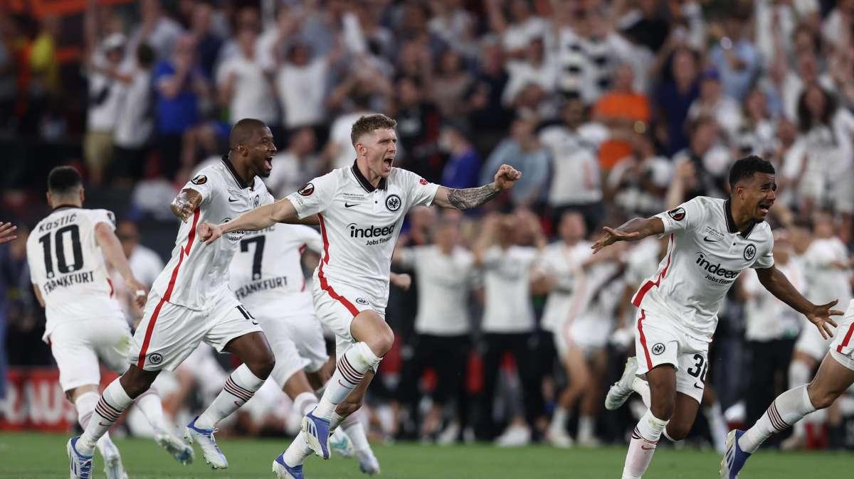 EL, L'Eintracht vince ai rigori e porta a casa il trofeo