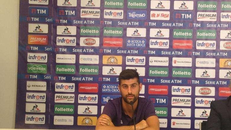 BENASSI, FIORENTINA TOP CLUB IN ITALIA. UN ONORE ESSERE QUA