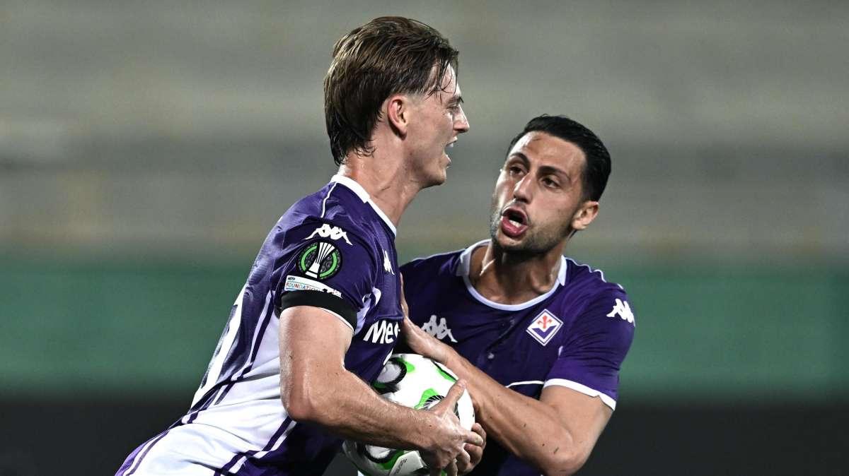 Finisce il primo tempo di Fiorentina-Crystal Palace: 1-1 (1-4)
