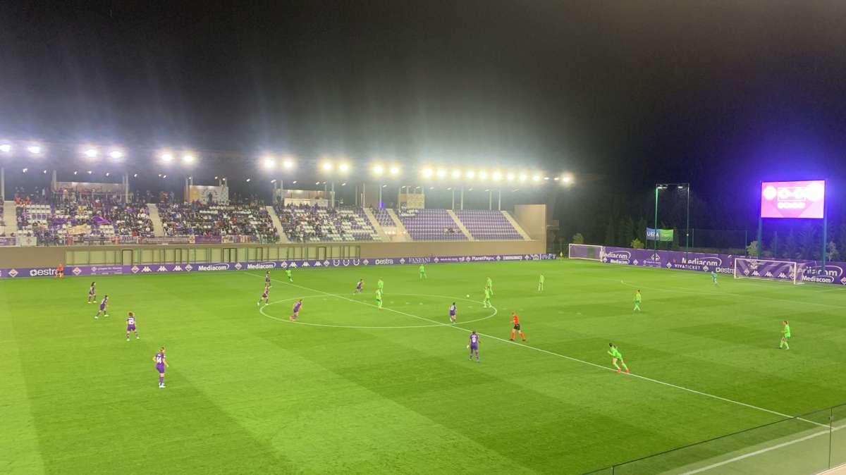 FIORENTINA F., Wolfsburg troppo forte per le viola: 0-7