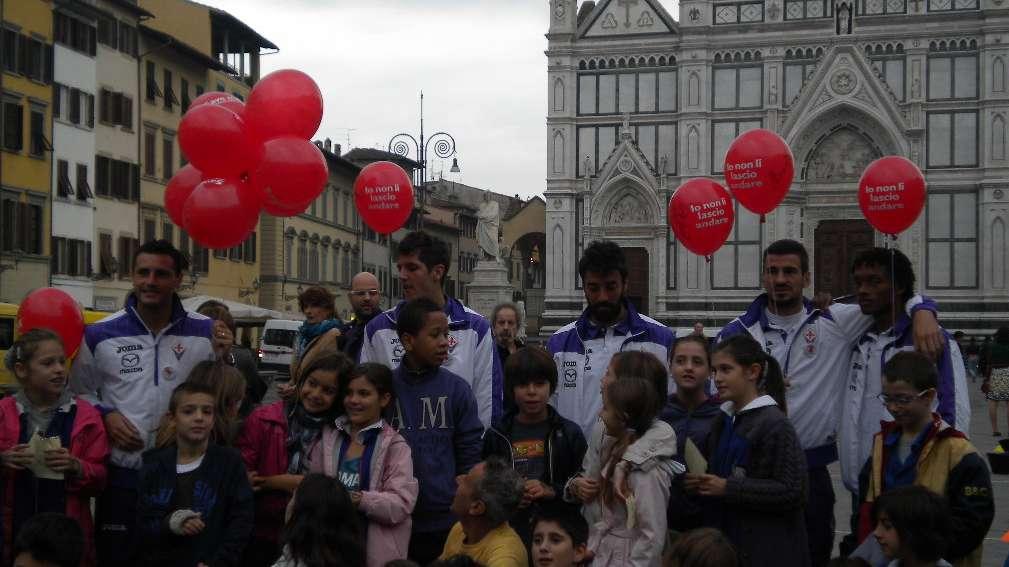 VIOLA PER SAVE THE CHILDREN, "CON LA LAZIO PER VINCERE"