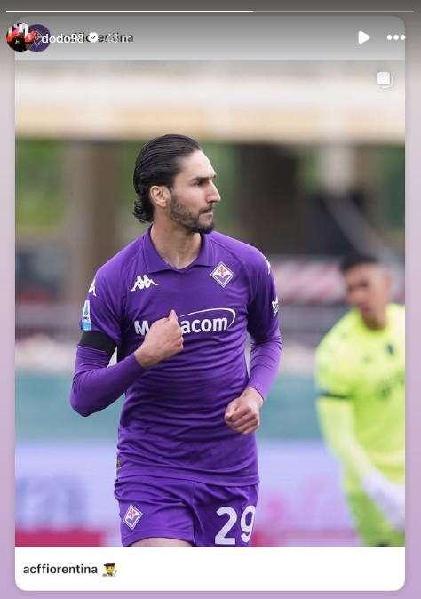 Dodo celebra Adli, Fagioli glorifica De Gea: esultano i viola sui social dopo l'Empoli