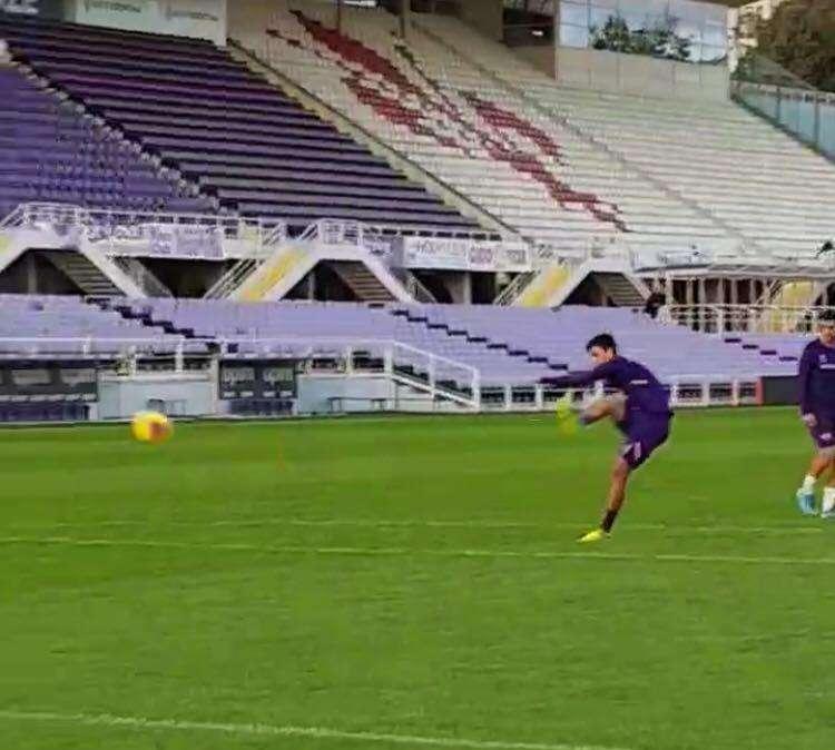 FOTO, L'allenamento della Fiorentina verso Cagliari
