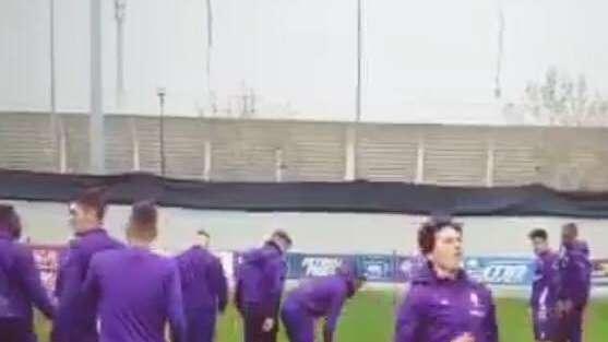 FOTO, Chiesa si allena in gruppo. Lafont non c'è