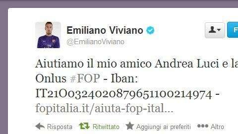 VIVIANO, Anche lui al fianco di Andrea Luci