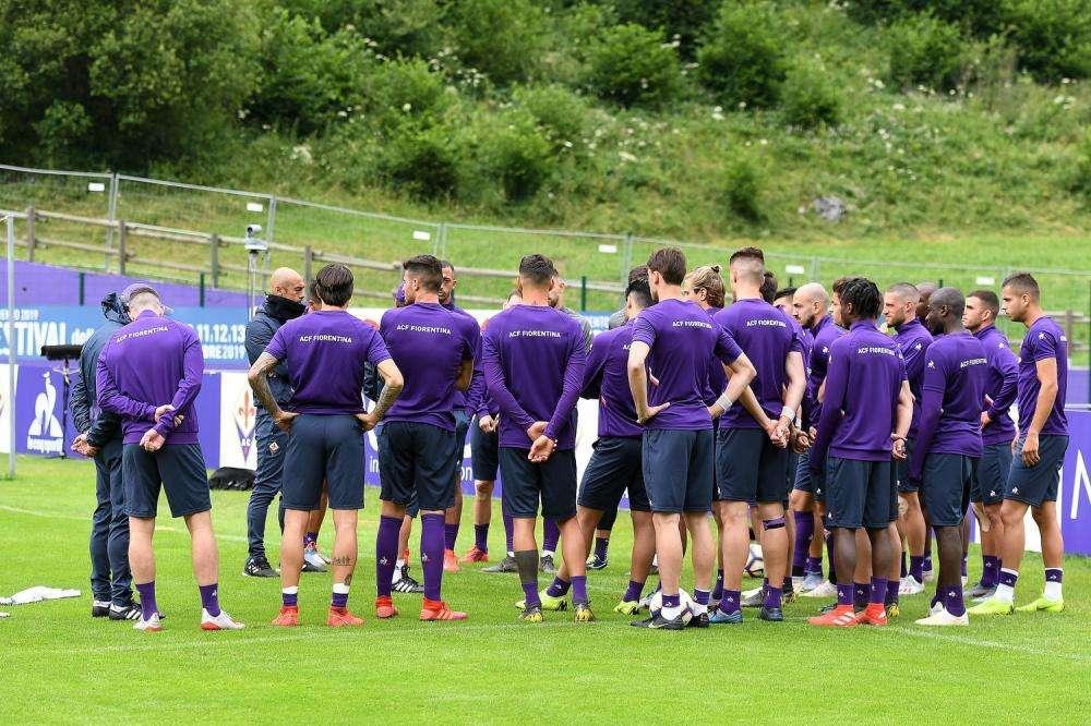 FOTO ACF, Squadra subito in campo dopo l'Hellas