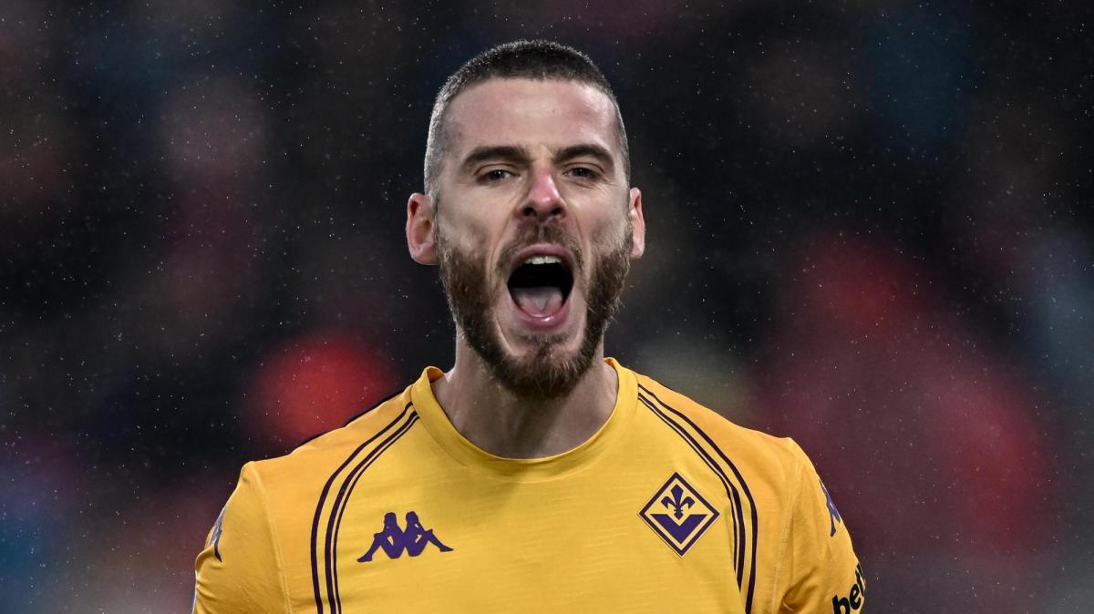 Incontro Fiorentina-Juventus per De Gea. Tuttosport: "Bianconeri all'assalto con 5-10 mln"