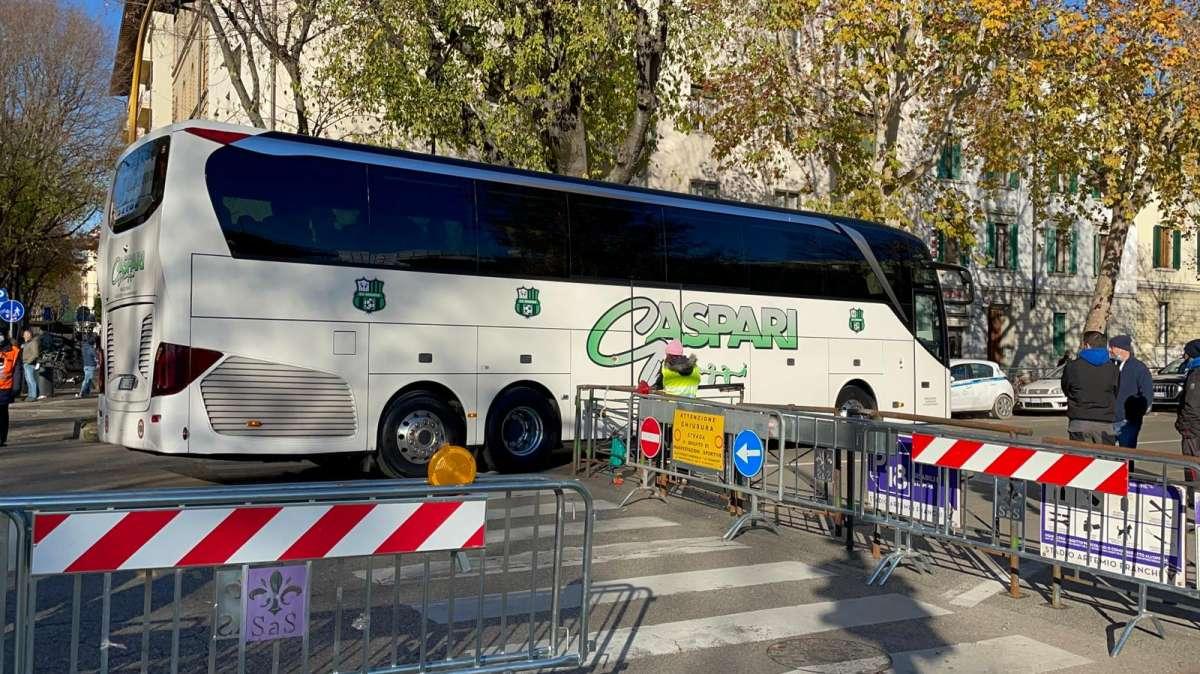 VIDEO FV, Il Sassuolo è arrivato al Franchi