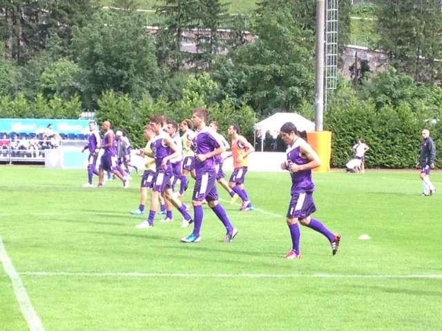 MOENA, Esercitazioni fisiche al completo per i viola