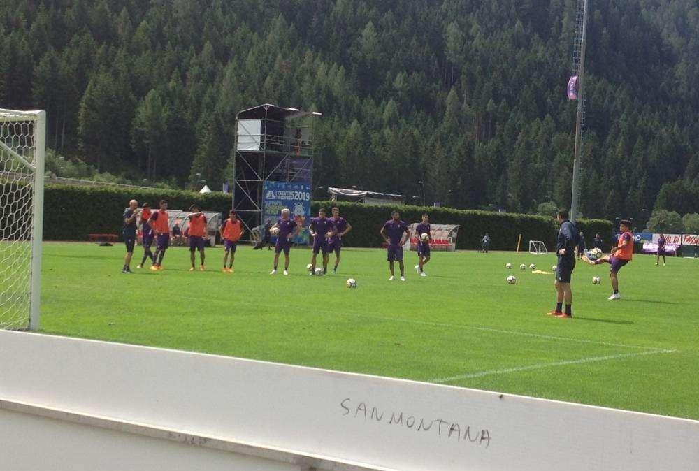MOENA, Calci di rigore per i giocatori viola. Con l'EL..