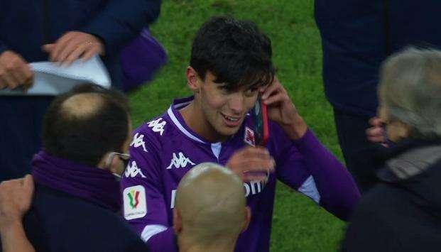 MONTIEL SR A FV, Tofòl dopo il gol era felicissimo