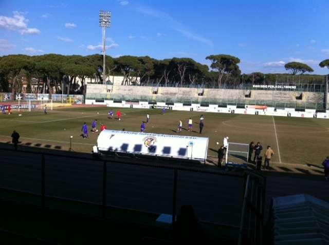 FIO-EMP, Squadre in campo per il riscaldamento