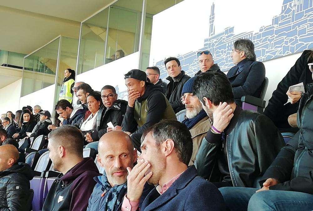 FOTO FV, In tribuna Bati, Muriel e compagni