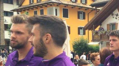 FORMAZIONE, La "solita" viola: Norgaard in panca