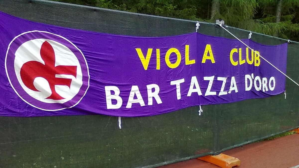 CORTINA, Striscioni viola...pochi ma buoni
