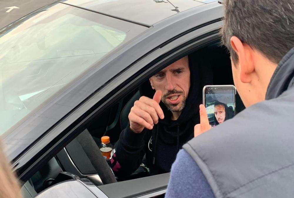 VIDEO FV, Ribery ha ripreso a guidare