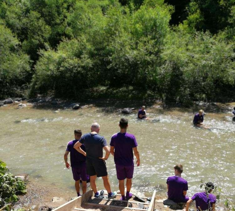 VIDEO FV, Viola al torrente per il raffreddamento