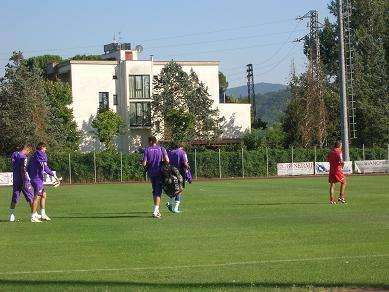 S. PIERO A SIEVE, Squadra in campo tra gli applausi