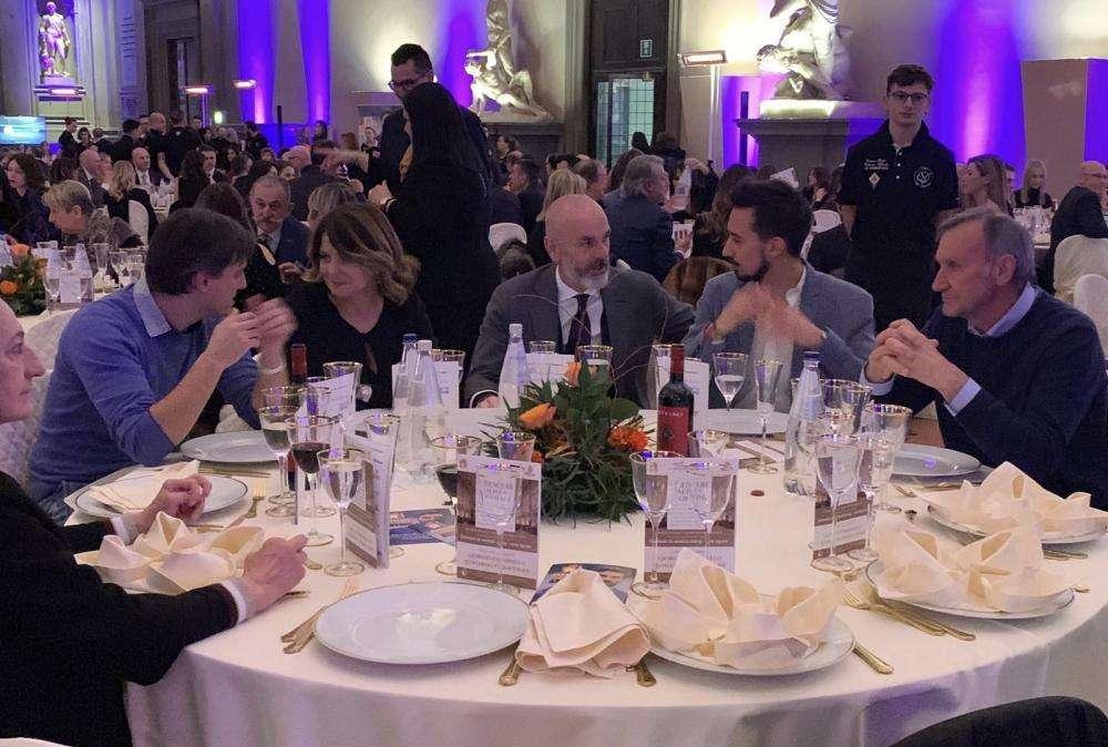 FOTO FV, La famiglia di Astori a Palazzo Vecchio