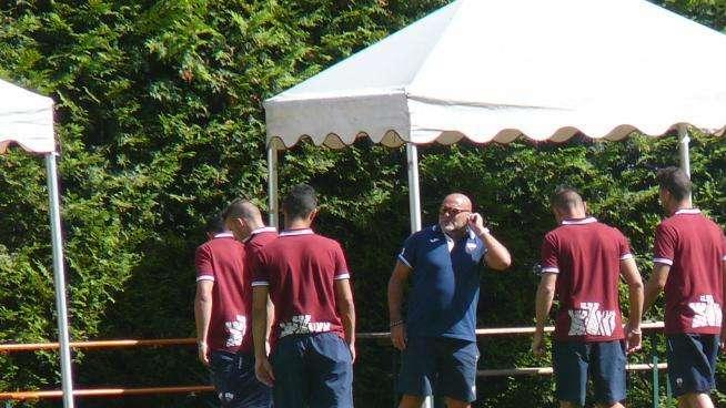 FOTO FV, Cosmi e il Trapani sul campo del Benatti