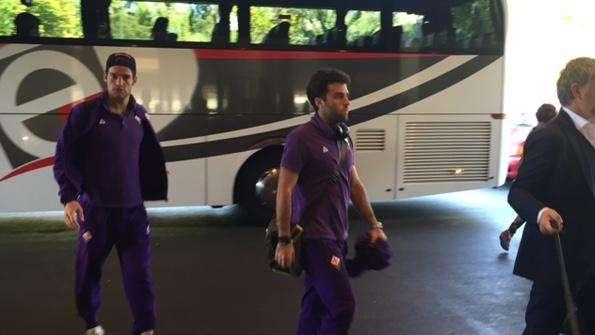 FOTO-VIDEO FV, I viola a Lisbona: l'arrivo in albergo