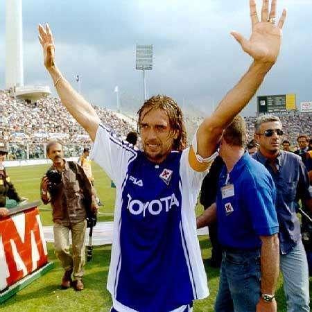 BATISTUTA, Champions lo celebra sui social