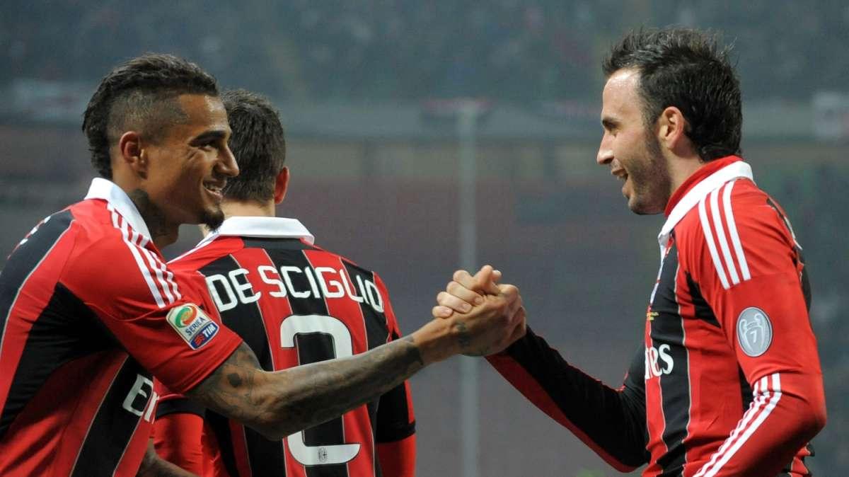 MILAN-LAZIO 3-0, Doppio Pazzini per il sorpasso