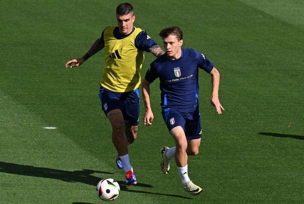 ITALIA, Azzurri al completo in vista dell'Albania