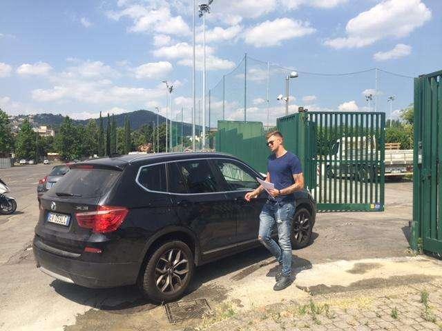 FOTO FV, Dragowski ai Campini con l'agente