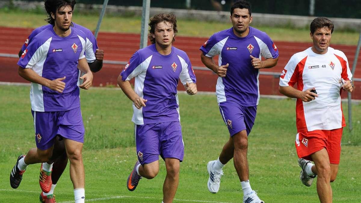 CORTINA, Corsa campestre per i giocatori viola