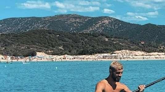 FOTO, Cutrone si dà alla canoa con ex compagni