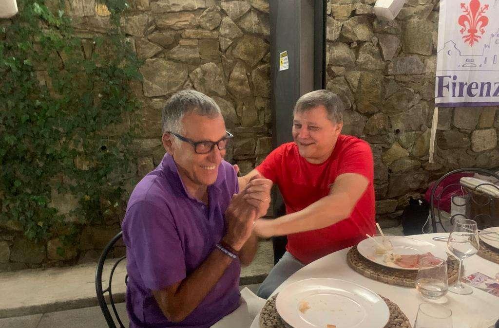 FOTO FV, Che festa per Bertoni dal VC Firenze 2005