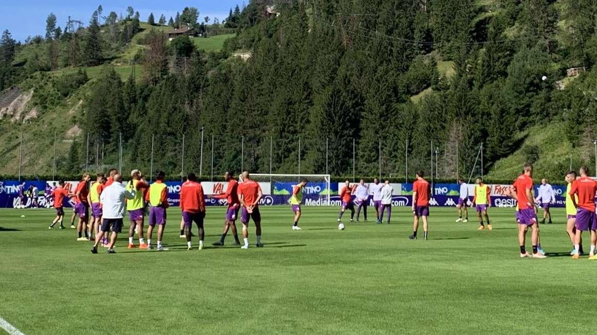VIDEO FV, Ingresso in campo dei giocatori a Moena