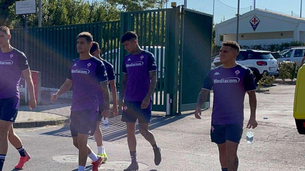 FOTO-VIDEO FV, Il primo allenamento di Torreira