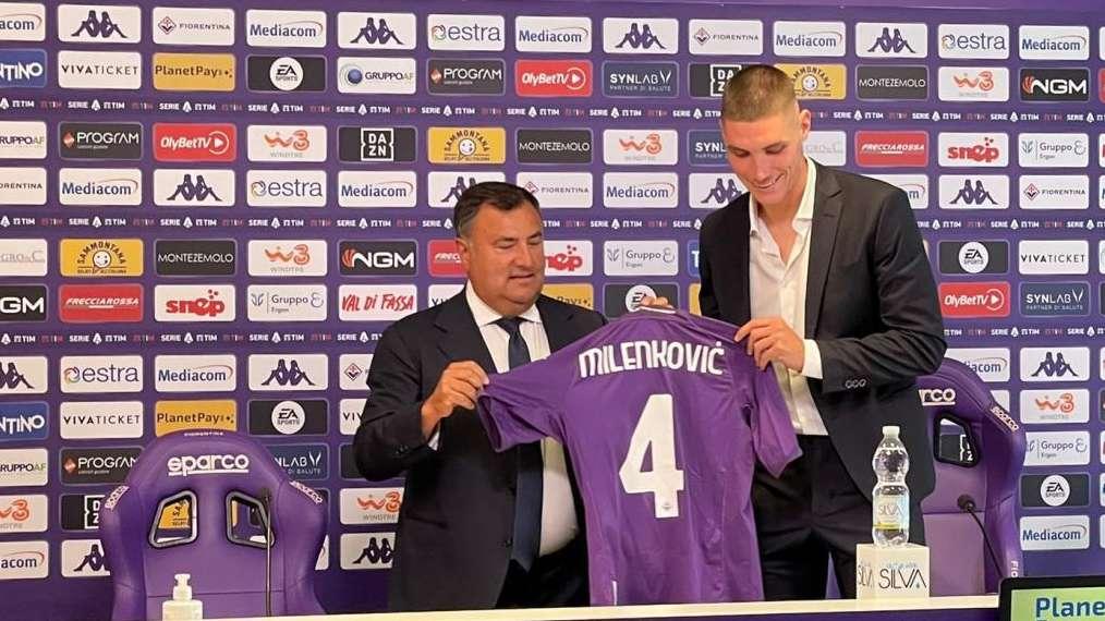MILENKOVIC, Che amore per Firenze: "Scelta giusta"