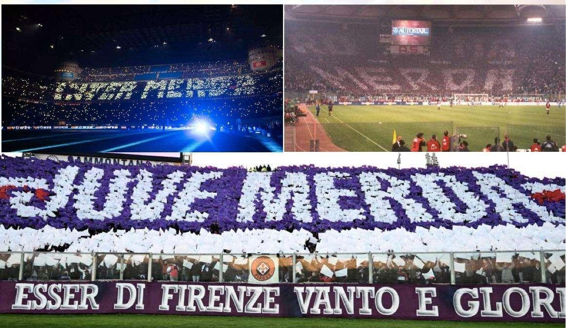 "Juve m...", i precedenti parlano chiaro: nei derby di Roma e Milano nessuna sanzione