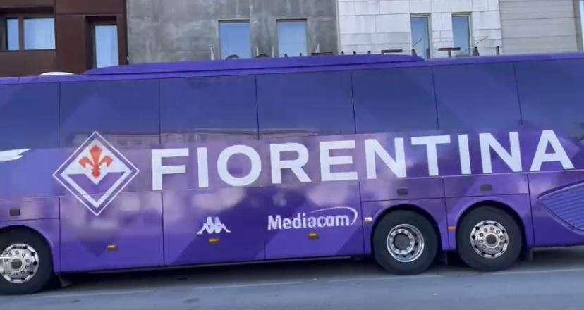 VIDEO FV, Pullman della Fiorentina a Cremona