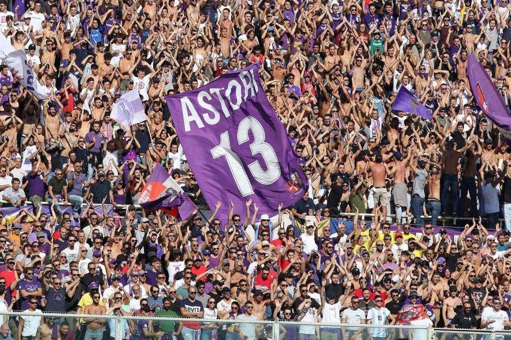 ROM-FIO, Pochi fedelissimi viola all'Olimpico