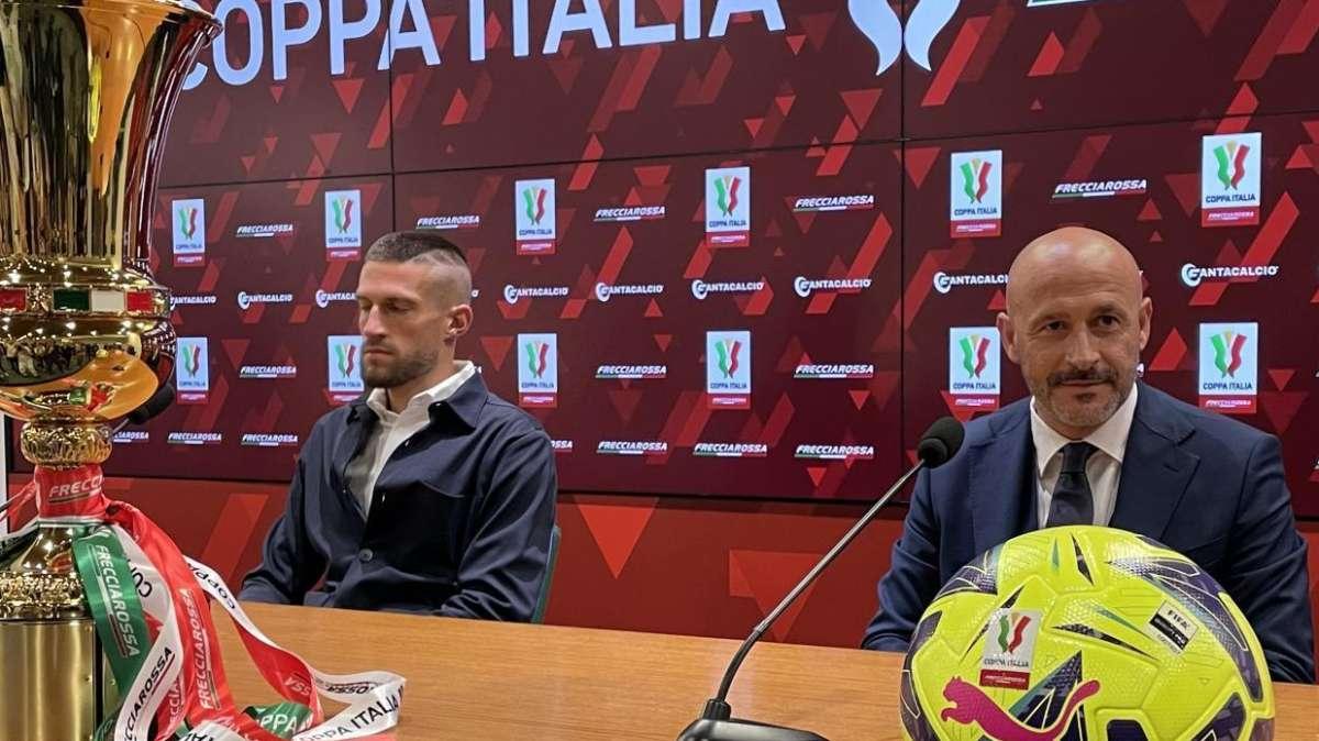 ITALIANO: "ORGOGLIO ESSERE QUI, DAREMO L'ANIMA. ORA GLI OCCHI DI BASILEA. NICO-AMRABAT OK"