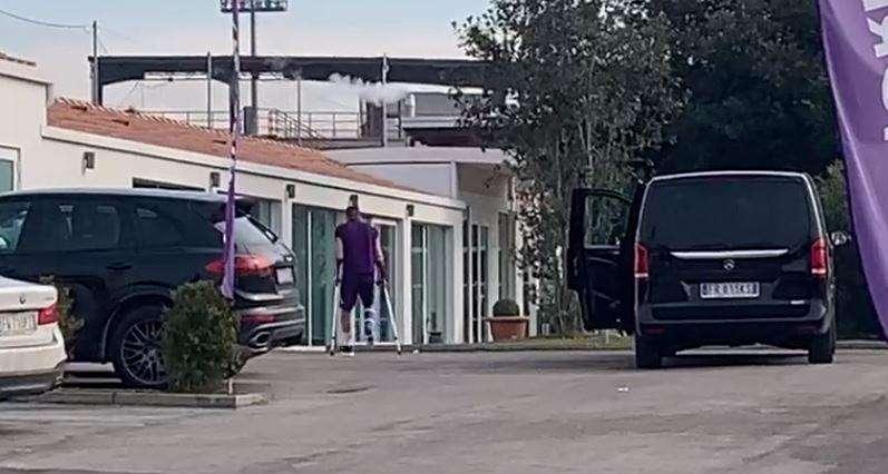 VIDEO FV, Ribery arrivato al cs per le terapie