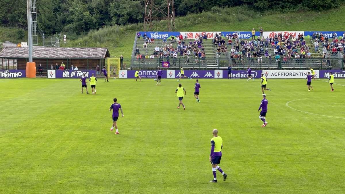 VIDEO FV, Nella partitella prove anche di 4-2-3-1