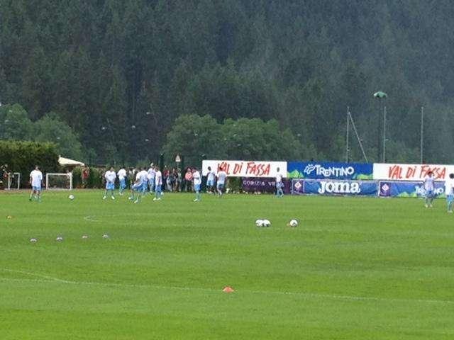 MOENA, Trentino Team in campo per il riscaldamento