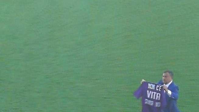 FOTO-VIDEO FV, Barone, giro di campo. La maglia...