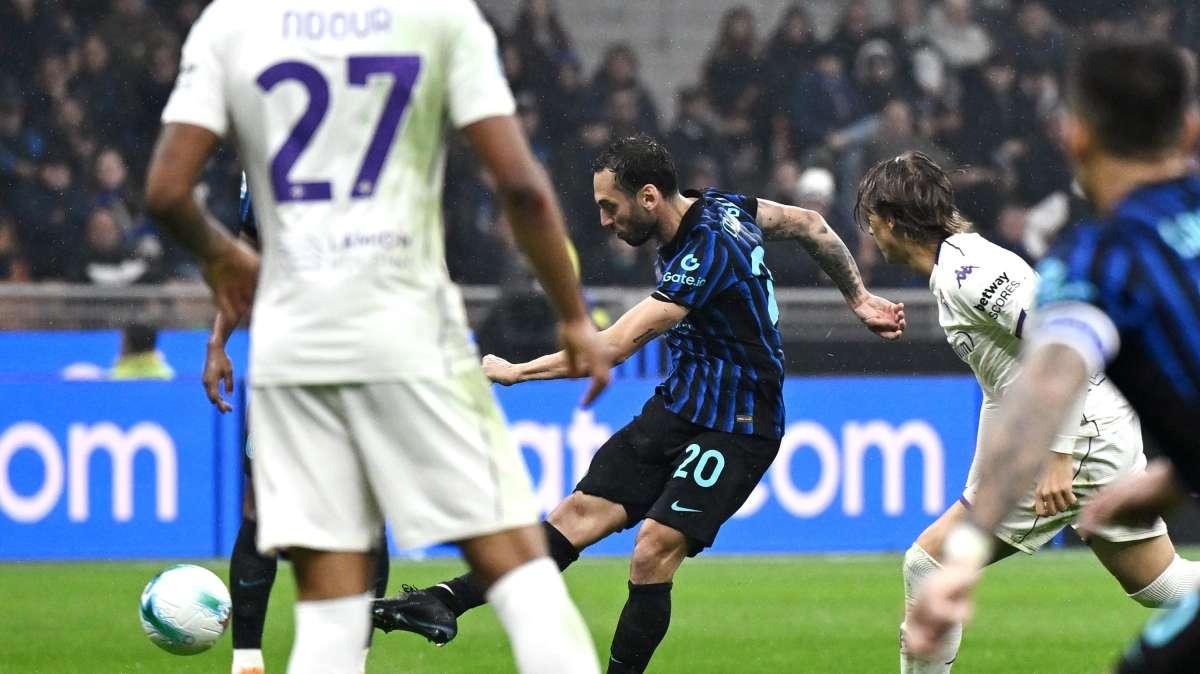 Inter-Fiorentina 2-0: prima grossa chance per la Fiorentina con Kean