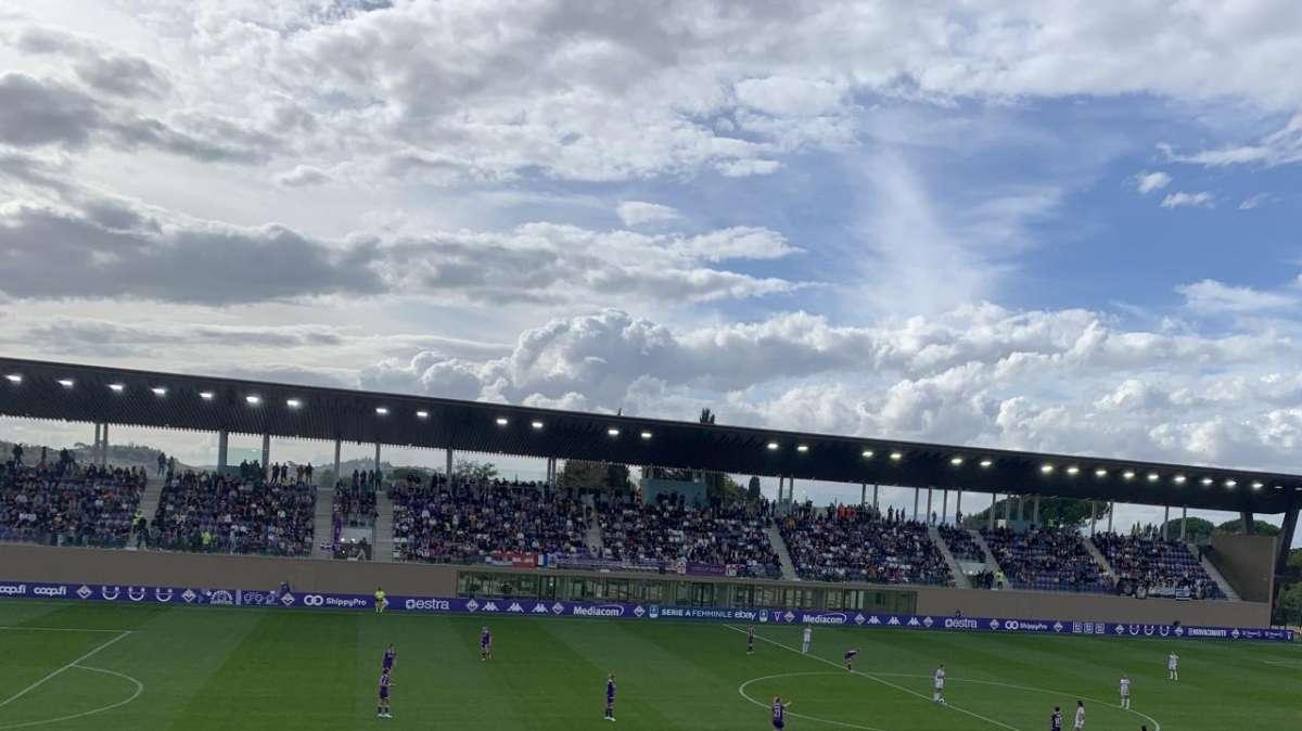 ACF FEMMINILE-JUVENTUS, Tribuna sold out per la sfida