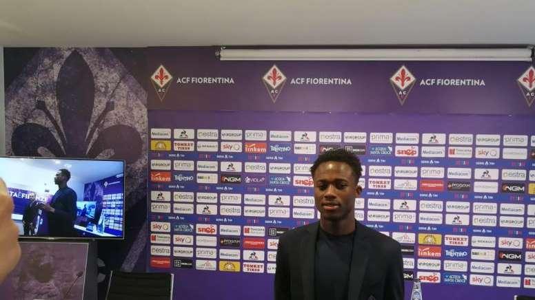 KOUAME, 1° allenamento pregara con preghiera