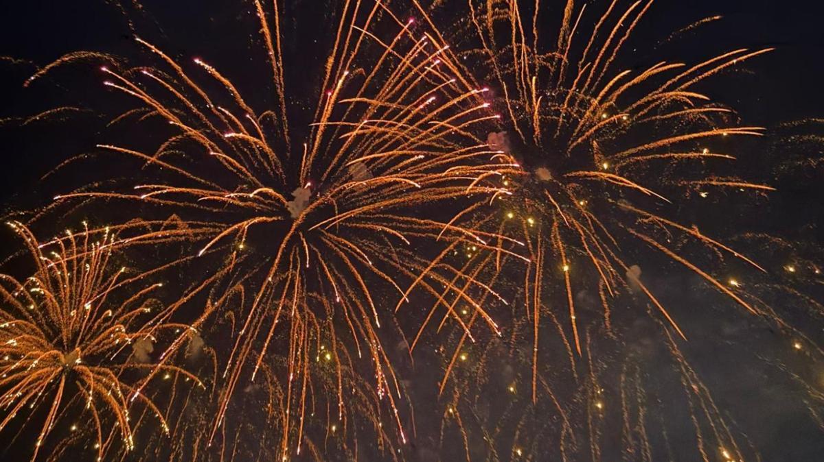Fochi di San Giovanni a Firenze: le immagini dello spettacolo pirotecnico